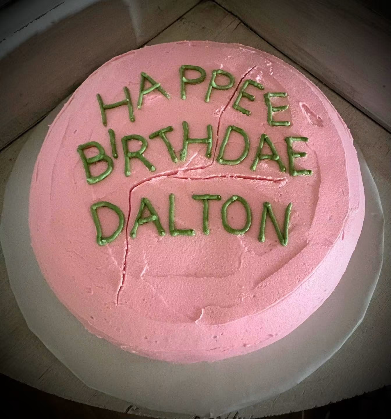 HAPPEE BIRTHDAE, Dalton